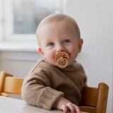 Bibs tolažilna duda - lateks Boheme (0-6 m), 2 kosa Dark Oak & Blush | Shoptok.si