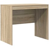vidaXL Pisarna Miza Sonoma hrast Iverna plošča 90 x 50 x 76 cm Preprosto | Shoptok.si