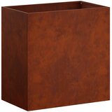  Vrtna saksija Rđa 50 x 30 x 40 cm Otporni čelik | shoptok.hr