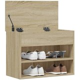  Klupa za cipele boja hrasta 60 x 30 x 45 cm konstruirano drvo | Eponuda.com