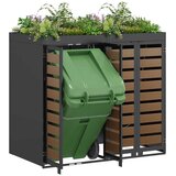  Skladištenje kanti za 2 kante Antracit 340 x 77.5 x 115.5 cm | Eponuda.com