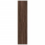  Visoka komoda boja smeđeg hrasta 40x41x185 cm konstruirano drvo | shoptok.hr