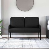  Sofe s jastukom 110cm Crna Šperploča - Crna 110 cm | shoptok.hr