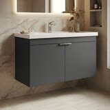 Hanah home Polica za kupatilo, Antracit | Eponuda.com