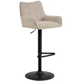 Actona Bež barski stol z nastavljivo višino in nasloni za roke (višina sedeža 85 cm) Eddie – Cene