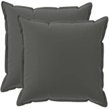  Presvlaka za jastuk 2 kom. HOUTEN Antracit 55 x 55 cm Poliester - Antracit 55 x 55 cm 2 | shoptok.hr