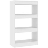 Furnova Knjižna omara/pregrada bela 60x30x103 cm iverna plošča, (21932561) | Shoptok.si