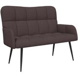 SOFA za dvije osobe Tamno smeđa 115 x 61 x 87 cm Tkanina | Eponuda.com
