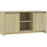 TV ormarić boja hrasta 102 x 37,5 x 52,5 cm konstruirano drvo | Eponuda.ba