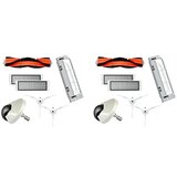 INORCO 2x Xiaomi Mi robotski sesalnik, zdruljiv s 1. generacijo/2/1s, Sdjqr01rr Sdjqr02rr Sdjqr03rr Roborock glavno stransko krtao, filtrirno kolo, (21984441) Cene
