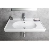Sapho Bijeli keramički umivaonik 80x45 cm Brand – | shoptok.hr