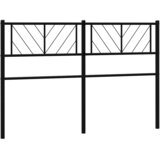  Metalno zamjensko uzglavlje crno 135 cm | Eponuda.ba