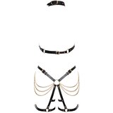Zado Leather Harness Set 2-piece 2001128 Black S/M | Shoptok.si
