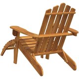  Vrtna stolica Adirondack s osloncem za noge od bagremovog drva | shoptok.hr