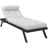 Bessagi Garden Vrtni Ležalnik Avola, Krem, Siva | Shoptok.si