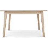 Furnhouse Mizica z mizno ploščo v hrastovem dekorju v naravni barvi 90x55 cm Nyborg – | Shoptok.si