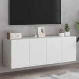 vidaXL Stenske TV omarice 2 kosa bela 60x30x41 cm Cene