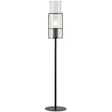 108556 - Stona lampa TUBO 1xE14/40W/230V 65 cm crna/prozirna