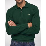 Lacoste Pull col polo coton point mousse Zelena | shoptok.hr