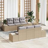  Sjedeća garnitura za vrt 7 kom. poliratan 264 x 154 x 85 cm | shoptok.hr