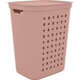 Košare za perilo Koš za perilo JONA 55L – roza | Shoptok.si