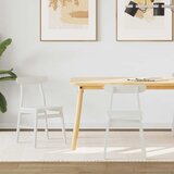  Stolac za blagovanje 2 pcs Bijelo 43 x 44,5 x 77 cm | shoptok.hr