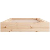  Okvir za krevet 90 x 190 cm 3FT jednokrevetni od masivnog drva | shoptok.hr