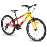 Galaxy Bicikl FOX 4.0 24“/7 crvena/narandzasta