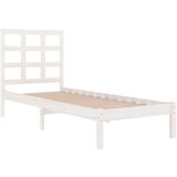  Za krevet od masivnog drva bijeli 100 x 200 cm | shoptok.hr
