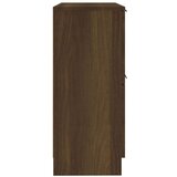  Komoda rjavi hrast 30x30x70 cm konstruiran les, (20654855) | Shoptok.si