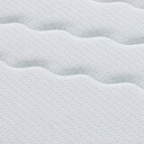  Madraci 2 pcs Bijela siva 60 x 200 cm Pletiva tkanina | shoptok.hr
