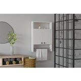 Hanah home Ela - White White Bathroom Cabinet