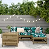  5-dijelni set vrtnih sofa od impregnirane borovine | Eponuda.com