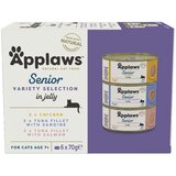 4 + 2 gratis! 6 x 70 g Applaws - Senior Mješovito pakiranje Cijene