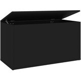 vidaXL Škrinja za pohranu crna 84 x 42 x 46 cm od konstruiranog drva | shoptok.hr