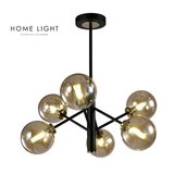 talia 7 visilica 6*G9 crna/bakar  talia 7 visilica 6*G9 crna/bakar Slike