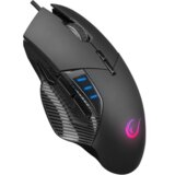 Rampage Miš gaming SMX-R83 X-FORCE black, USB, 10000dpi, RGB | Eponuda.ba