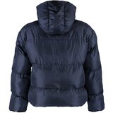 Trendyol Curve Black Hooded Inflatable Coat | shoptok.hr