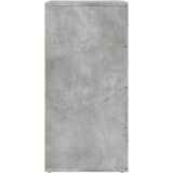  Komoda 2 kosa betonsko siva 60x39x80 cm inženirski les | Shoptok.si