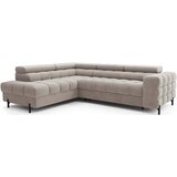 MID.YOU KOTNA SEDEŽNA GARNITURA, pliš bež | Shoptok.si