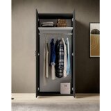 Livetastic omara s klasičnimi vrati, barve grafita | Shoptok.si