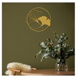 WALLXPERT APT620 Zidna dekoracija List ginka, 49x49cm, zlatna boja Cijene