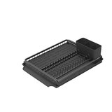 Brabantia Odcejalnik za posodo M, temno siv | Shoptok.si