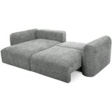 Makamii Siva sklopiva/s prostorom za odlaganje kutna garnitura od šenila (s lijevim kutom/s ležaljkom) Mele – | shoptok.hr