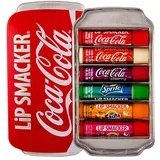 Coca-Cola Lip Balm darilni set balzam za ustnice 6 x 4 g + škatlica