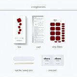 OHORA Gel Nail Sticker P Basic Pedicure nalepke za nohte za noge odtenek PBS-004 30 kos | Shoptok.si