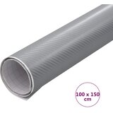 Folija za automobil 4D srebrna 100 x 150 cm | shoptok.hr