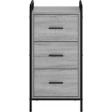  Kreveta Siva Sonoma 97 x 33 x 81 cm Konstruirano drvo Slike