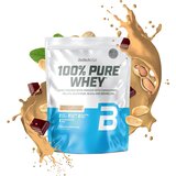 Biotechusa 100% pure whey – premium izolat surutke sa 24g proteina po obroku - čokolada, kikiriki puter 1kg Cene