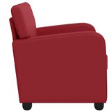  Fotelja Vinska crvena Umjetna koža - boja crnog vina | shoptok.hr